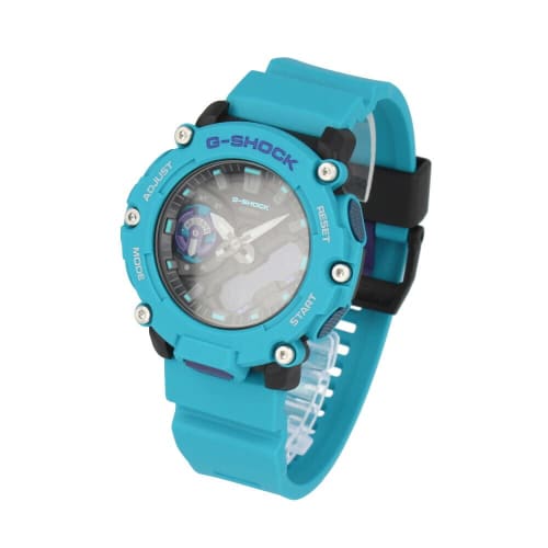 

Casio G-Shock GA-2200 Series Men s Waterproof Quartz Watch, Analog-Digi Blue, GA-2200-2A