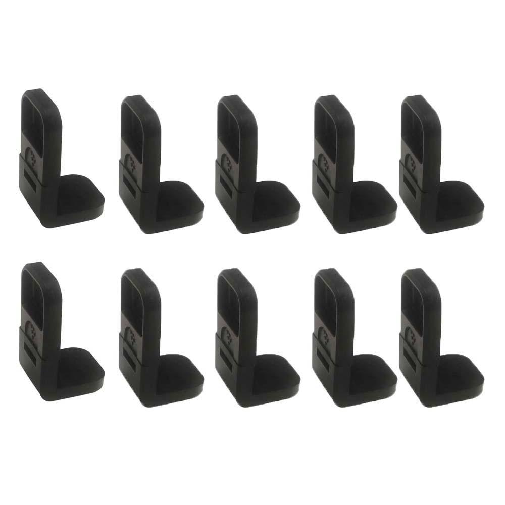 

10pcs/set ABS Baby Cabinet Drawer Locks Plastic Anti-Pinching Hand Buckle Household Appliance чёрный