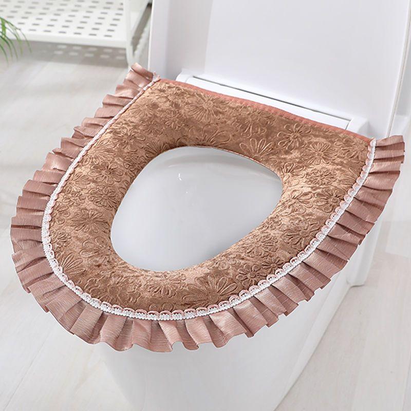 Husholdnings Toalettsetepute Toalettsetetrekk Glidelås Universalt Toalettsete Universal Sofapute Toalettsete