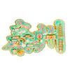 Taizhou Heritage Metal Fridge Magnet - Creative Chinese City Souvenir 2025 Edition