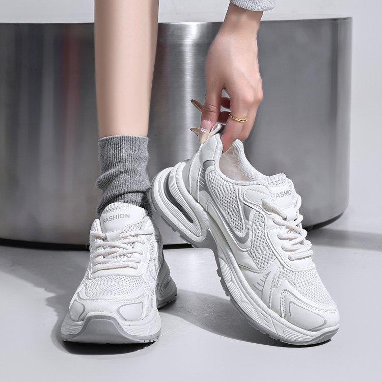 

Fashionable Sports Shoes, Non-slip and Wear-resistant, Versatile Women s Shoes, Dad Shoes, Student Shoes 35 білий