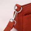Women's Bag Solid Color Shoulder Bag Multi-Compartment Crossbody Bag