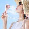 Portable Water Mist Fan Mini Handheld USB Charging 4 Speeds Hanging Neck Spray Cooler Personal Small Fan for Outdoor Travel