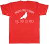 Pigeons make me Happy You not so much Unisexs Unisexs TShirt