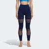 Adidas X Stella McCartney Warpknit Tight Breathable Mesh Yoga Leggings Women Leggings Deep-Indigo CZ1741