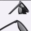 Unisex Big Frame Sunglasses Square Sunglasses Euramerican Double Nose Bridge Transparent Glasses for