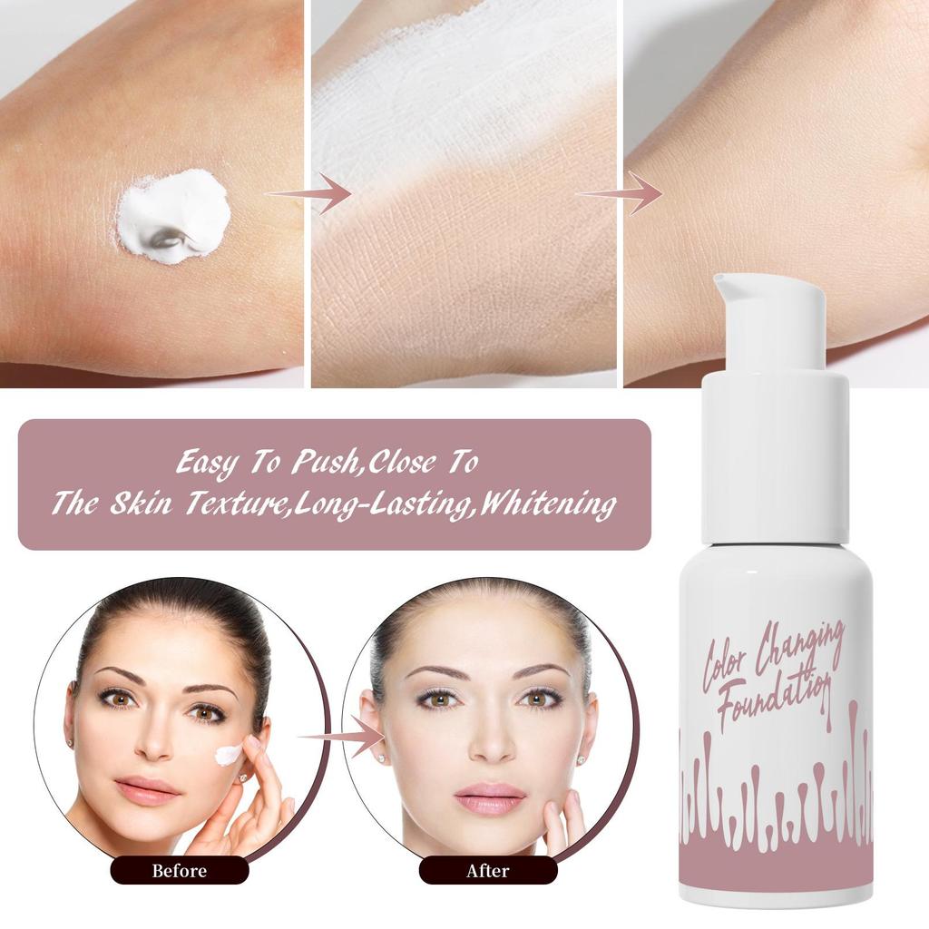 Concealer, Light And Conformable Liquid Foundation, Easy To Spread, Non-stick Powder, Conceals Acne Marks, Dark Circles, Makeup