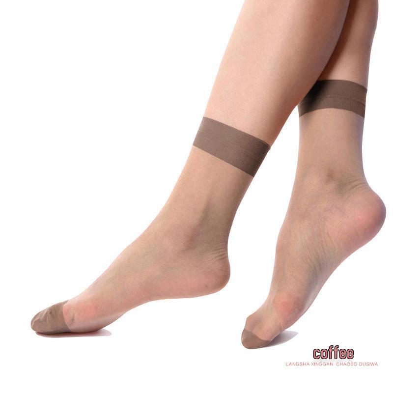 

Женские ультратонкие невидимые носки-подследники - Кристальный шелк, Защита от зацепок, Телесный, Прозрачные для весны/лета One Size Invisible Socks кофейный
