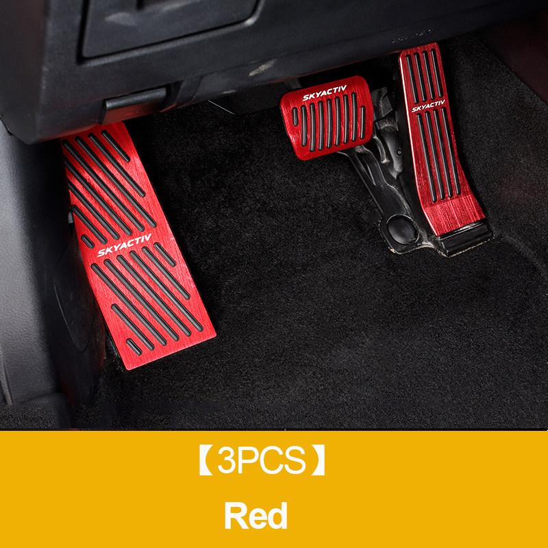 Car Foot Rest Accelerator Brake Pedal Cover For Mazda 3 BP CX30 CX50 CX60 MX30 MX-30      2024 Accessories