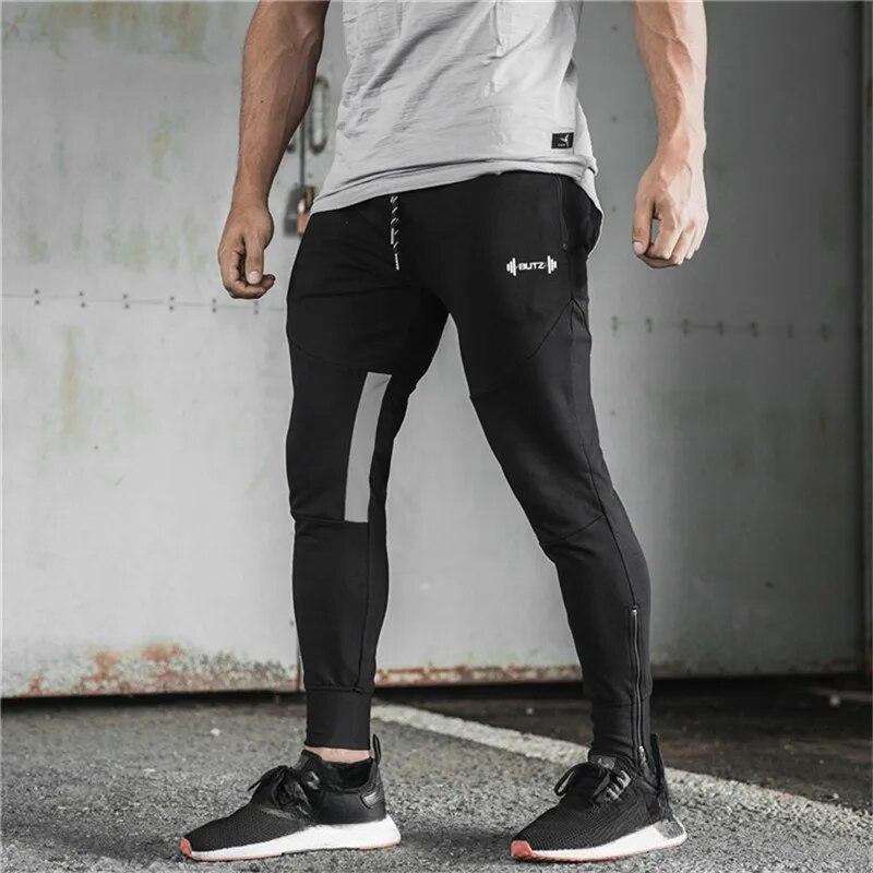 

Men s Casual Sports Pants Fitness Sweatpants Elastic Waist Slim Fit Chinos S дубильна кора