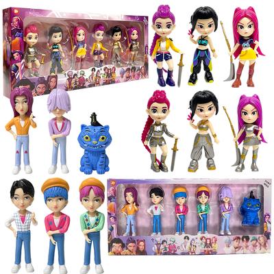NEW Witch Huntress Squa Rumi Zoe Mira Anime Polyvinyl Chloride Character Collection Desktop Trinkets Childrens New Year Gift