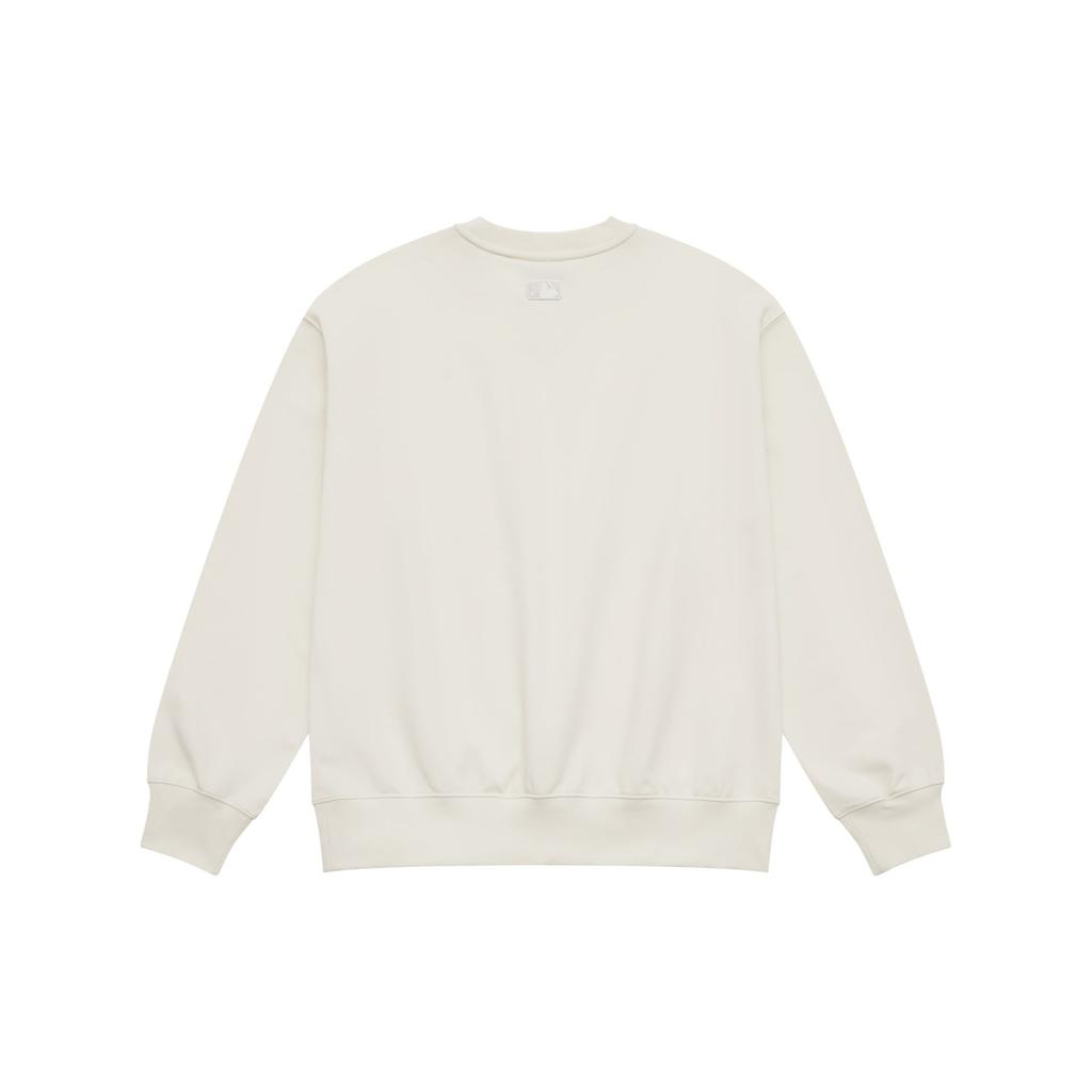 MLB New York Yankees Basic Collection SS25 Sweatshirt Unisex Cream 3AMTB0151-50CRS