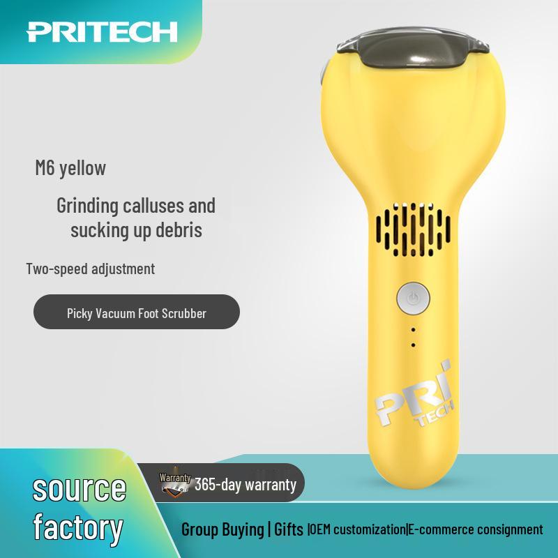

Peach s Electric Foot Grinder: Waterproof Callus Remover and Pedicure Tool with Vacuum.