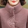 Winter Women's Cotton-padded Jacket, Granular Plus Velvet Thick Padded Jacket, Warm Jacket, Clothes