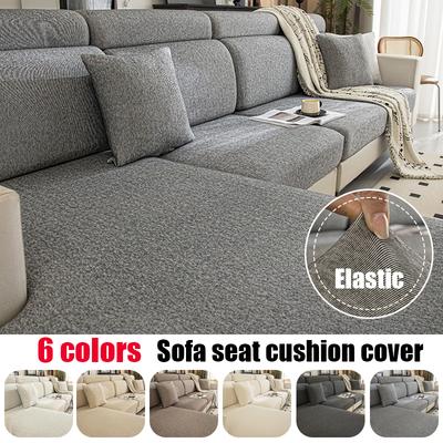 Jacquard Sectional Couch Cover Stretch Individually Sofa Cushion Cover Anti Slip Sofa Slipcover Dogs Cats Furniture Protector