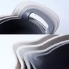4PCS multi-functional baking flour mixing bowl Plastic fruit and vegetable salad tray handle easy storage kitchen wash basket