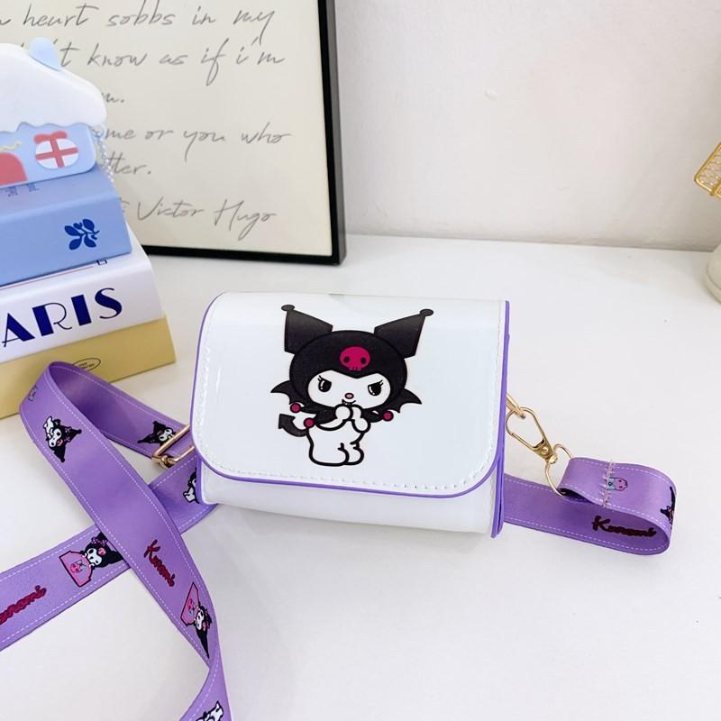 Hello Kitty Girls Mini Shoulder Bag Pu Lightweight Animal Print For Kindergarten