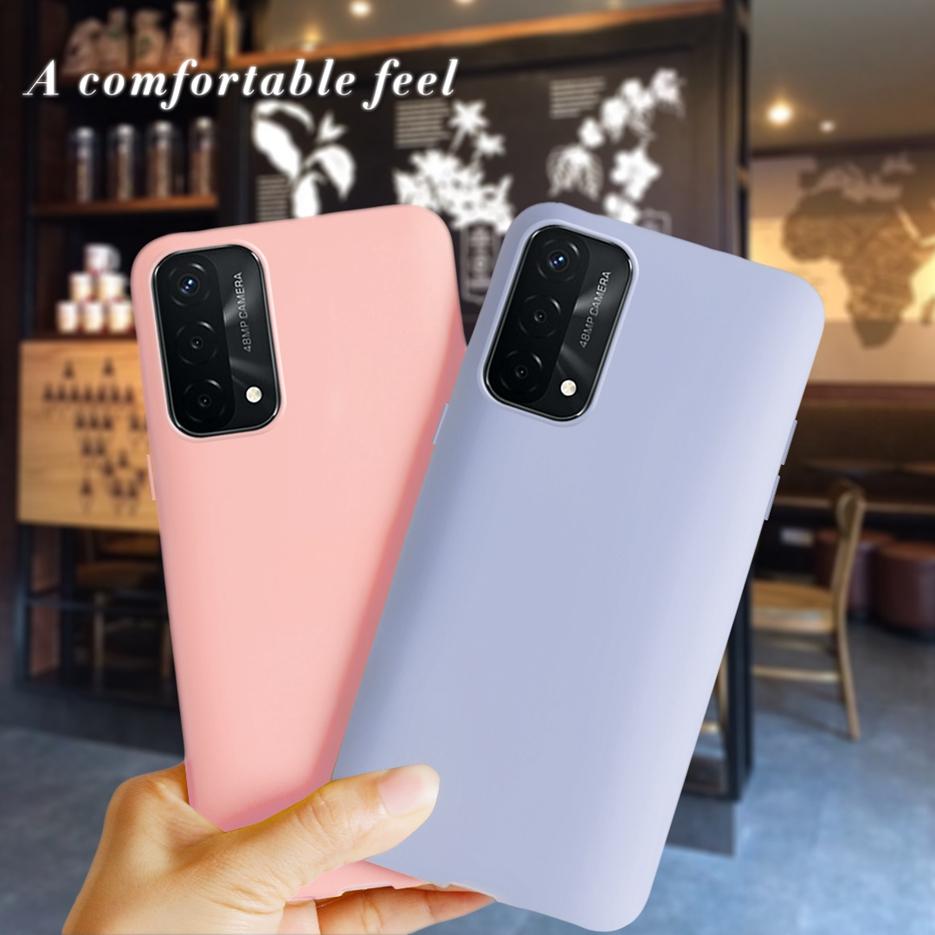 Süße Candy Hülle Für Oppo A74 Case CHP2219 Weiche Silikon Handyhüllen Für Oppo A74 A 74 OppoA74 5G CPH2197 Rückseite Vollständiger Stoßfänger