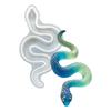 Large Snake Snake Shaped Silicone Molds Heat-resistant Serpentine Pottery Mould  Christmas Gifts