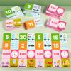 Additionsspiele Wooden Educational Toy for Preschoolers | Time Awareness & Word Recognition Learning Game for Kids Ages 6-8