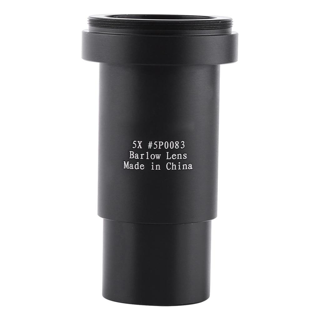 Aluminium Alloy 5X Astronomical Telescope Eyepiece Barlow Lens 1.25 inch