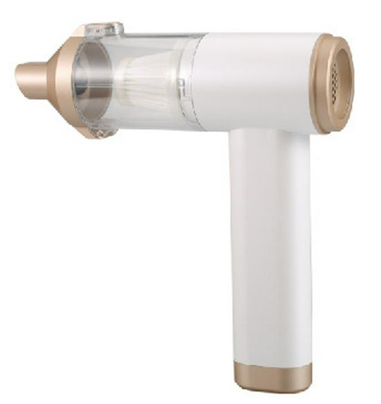 

Portable Wireless Handheld Car Vacuum Cleaner with High-Power Suction белого золота