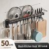Modern No-Drill Kitchen Rail & Utensil Holder