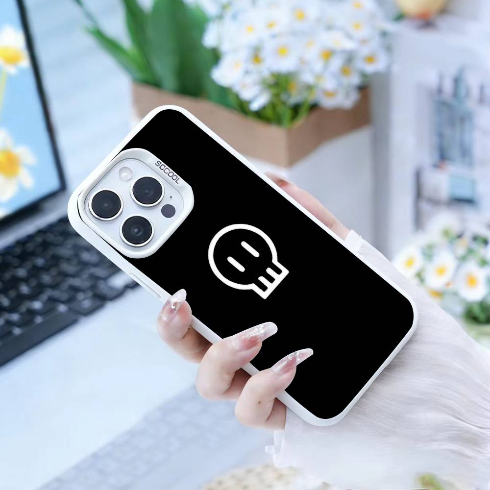 Game M-Murder N V J Drones  Phone Case For iPhone17, 16,15,14,13,12 Pro Max white Candy Matte Shockproof Cover