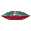 Evans Lichfield Piping Detail Hare Christmas Cushion Cover