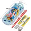 Skater Paw Patrol 23 Trio Set of and Fork for Made In Chopsticks, Spoon, Kids, Antibacterial, Japan, TACC2AG-A