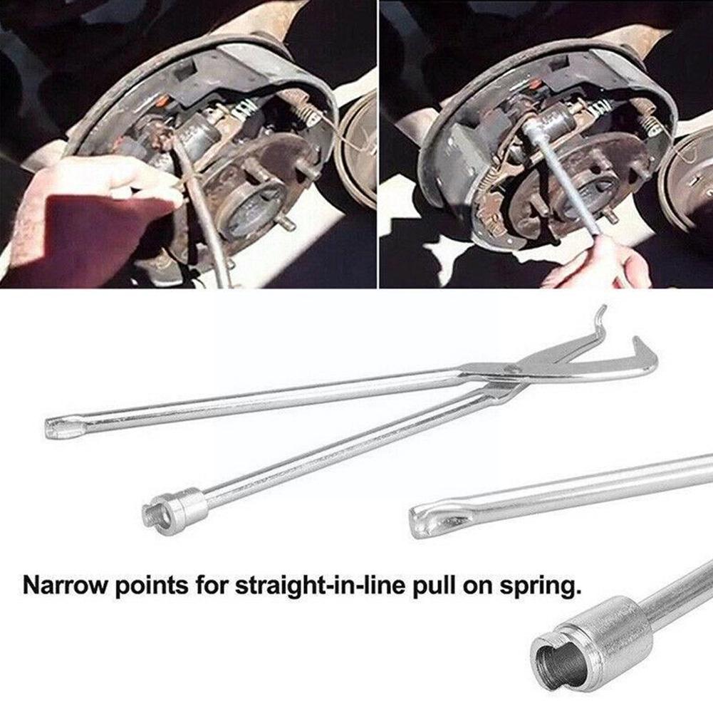 31cm 12" Car Drum Brake Line Shoe Return Spring Plier Spring Remover Hand Brake Tools Shoe Removal Pliers Repair Brake Syst R7A5