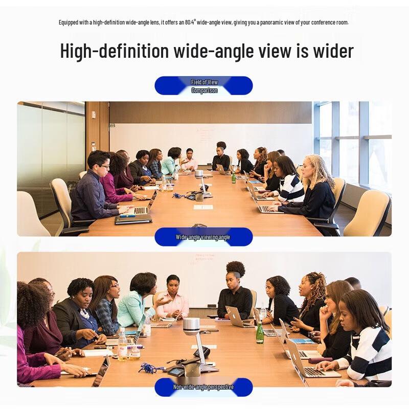 HSD-K512A 4K AI Tracking 12x Zoom Video Conference Camera (CN version)