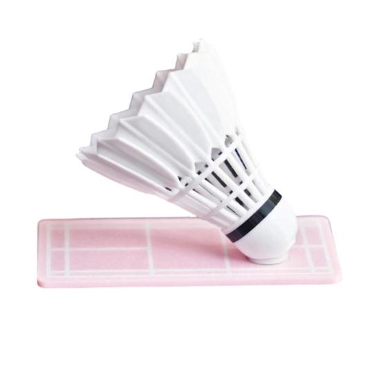 huaqianguhh Rotating Car Badminton Ornament with Swivel Mechanism, Shuttlecock Dashboard Decoration for Interior, Gift Sports Lovers
