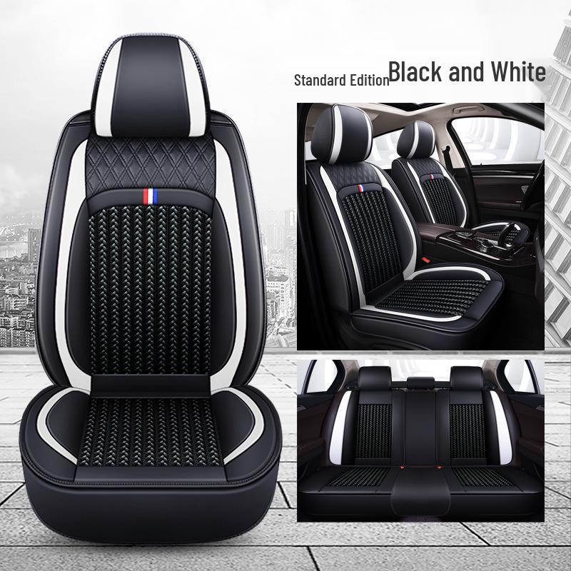 Universelle Vollabdeckung Eis-Seide Autositzbezug für Fünfsitzer - Ganzjahres-Polster