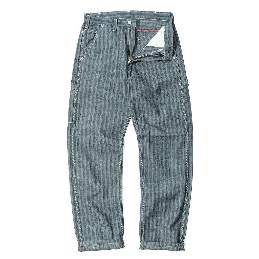 Kojima Jeans Herringbone Basic Painter Size 40 Pants,