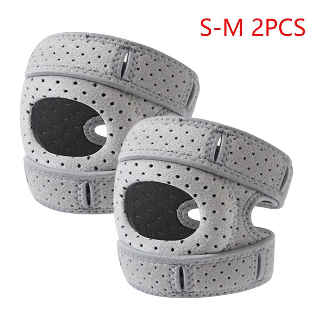 1/2PCS Patella Knee Brace Adjustable Patella Knee Support Strap Patella Protector for Injuries Running Sports and Workouts