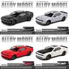 Challenger Alloy Simulation Srt Hellcat Model Toy With Lighting Function