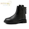 Fashion AIYUQI Ankle Boots Women 2024 New Anti-slip Genuine Leather Women Short Boots  Fashion British Style Winter Chelsea Boots Women