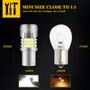 2pcs 1156 P21W 1157 Turn Signal Light 7440 T20 BAU15S DRL 7443 CANBUS LED Bulb with Fan Super Bright Car Reverse Brake Lights