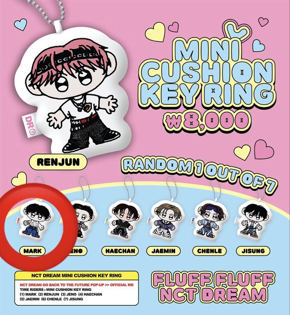 

[Б/У] NCTDREAM Марк Мини-кушон Брелок