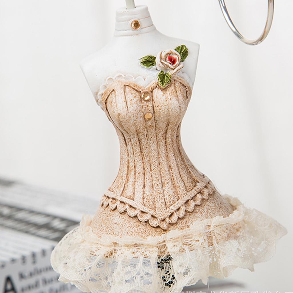 Colar de metal jóias girando brinco pulseira expositor titular rack a