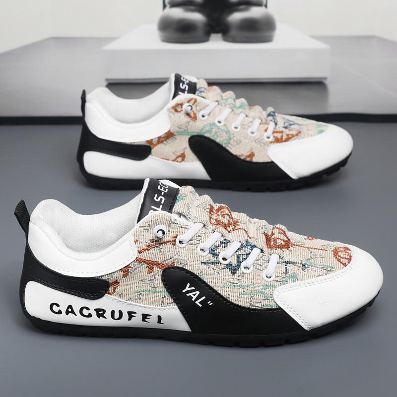 Foreign trade shoes 2025 new summer breathable sports casual shoes men's soft sole trend versatile men's casual shoes