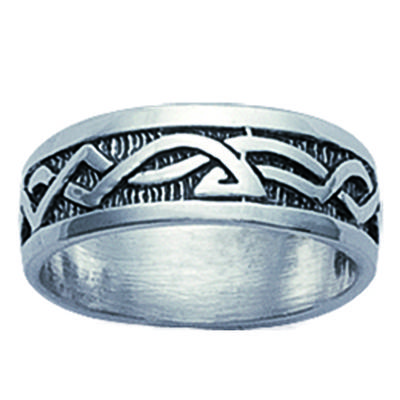 Silver Ring 'Celtic' Silver - 7 Mm