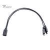 Type-C to Type-C&Micro 5P Female 2 Male Y Splitter Charging Extension Cable