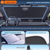 Geely Car Sunshade: Heat-Insulation Windshield Curtain for 25 Models, including Xingyue L, Xingyuan, Xingrui, Emgrand, Boyue L, and Panda MINI.