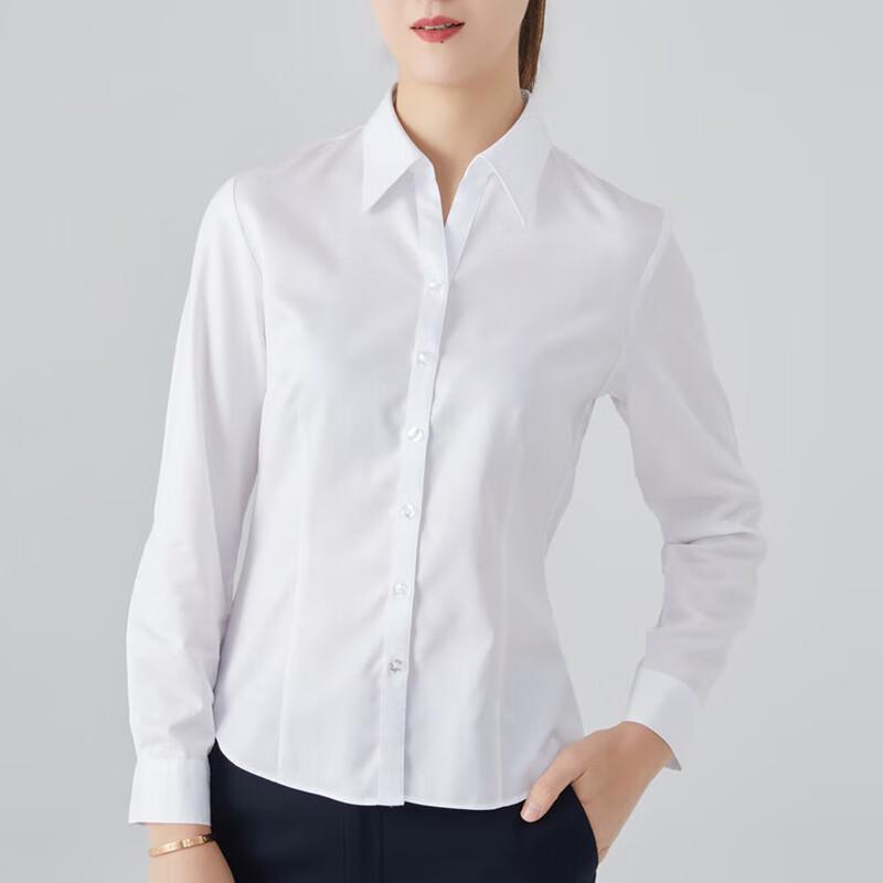 Youngor Women s Slim Fit Long Sleeve Cotton Shirt One Size