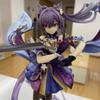 32cm Game Genshin Impact Keqing Figure Pvc Action Model Cute Doll Figurine Statue Collectable Ornaments Toys Kids Christmas Gift
