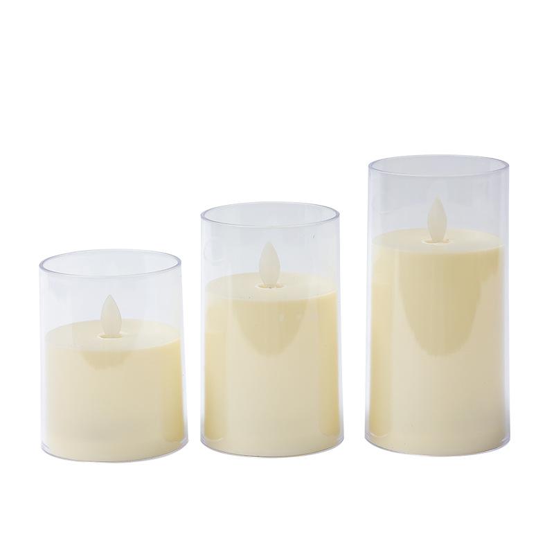 1/4/8 PCS LED Elektronische Kerze Konzert Candlelight Ornament Skript Töten Atmosphäre Licht Weihnachten Nachtlicht