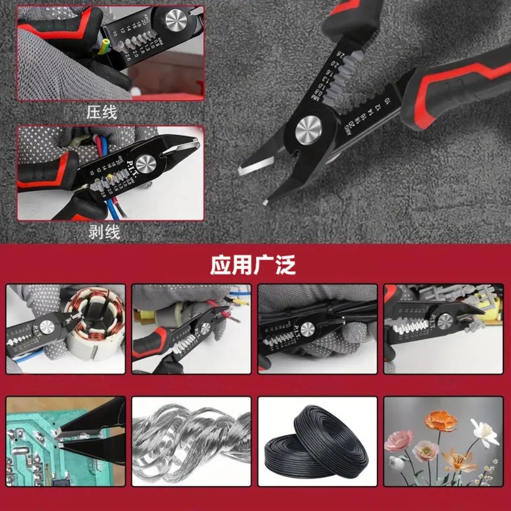 Wire Stripper Pliers Automatic Stripping Cutter Cable Wire Crimping Electrician Repair Tools Wire Stripper Tool Hand Tools