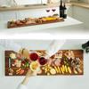 Large Wooden Snack Tray & Cutting Board with Handle